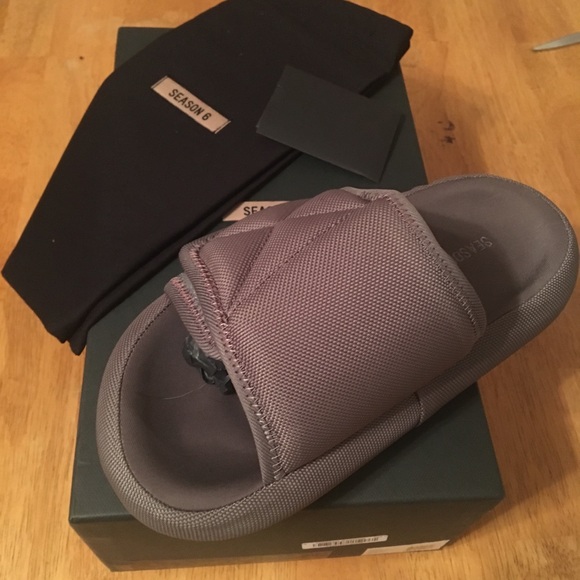 yeezy nylon slippers